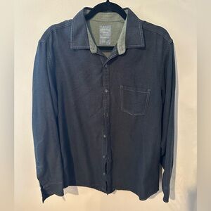 Cooper Jones Supply men’s black denim shirt